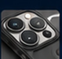 Close-up of a fitted phone case