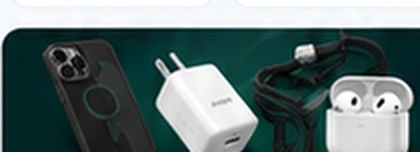 Phone case, charger, cable, and wireless earbuds