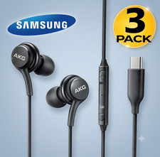 💥3 Pack💥 USB-C Earbuds Earphones Stereo Braided Cable OEM Original Samsung AKG