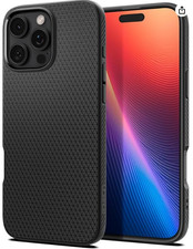 Spigen Liquid Air Case for iPhone 16 Pro - Matte Black ACS08117