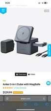 New Anker 3-in-1 Cube Magnetic Charger AKY1811JA1