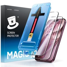MAGICJOHNFor iPhone 18 17 16 15 14 13 12 Pro Max Tempered Glass Screen Protector