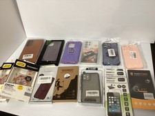 Phone Cases and Tempered Glass 16 Pc Assorted Bundle New