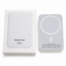 Apple MagSafe Wireless Charging Battery Pack, White - For Apple MagSafe