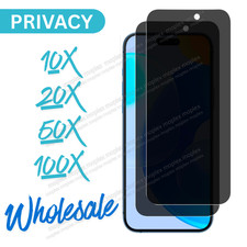 Lot Privacy Screen Protector Tempered Glass For i Phone 17 16 15 14 13 12 11 XR