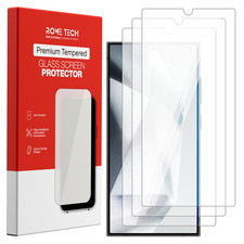 For Samsung Galaxy S24 Ultra Tempered Glass Screen Protector (3 Per Pack)