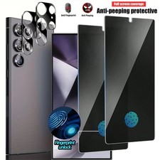 For Samsung Galaxy S25 Ultra Plus S24+ Tempered Glass Screen Camera Protector