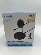 Anker MagGo Wireless Charging Stand, PowerWave 2-in-1 Magnetic Stand Lite