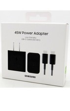 Samsung 45W Super Fast Wall Charger USB-C For Galaxy S24 Ultra 23-OEM