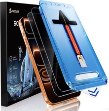 MAGIC JOHN 2 Pack for iPhone 17 17 Pro Max Plus tempered Glass Screen Protector