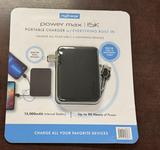 myCharge Power Max 15K 15000mAh Portable Charger USB-C