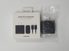 OEM Samsung 45W USB-C Super Fast Charging Wall Charger with Type-C Cable