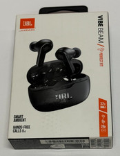 JBL Vibe Beam True Wireless Bluetooth Earbuds Black JBLVBEAMBLKAM