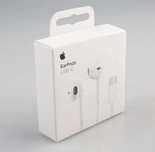 Apple EarPods Headphones USB-C Plug Wired Earbuds Original For iPhone 15 16 17