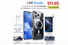 i-KiT 5-in-1 iPhone 16E Accessories Bundle