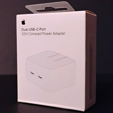 Apple 35W Dual USB-C Power Adapter A2571 – , Factory Sealed
