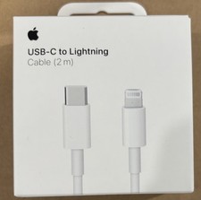 Apple USB-C to Lightning Cable 2 m White Charging & Data Sync For Apple Devices