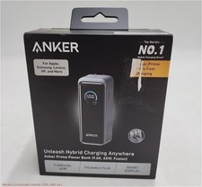 Anker 9600mAh 65W Prime Power Bank Fusion - Black