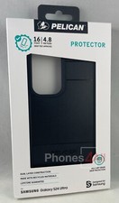 Pelican Adventurer Case for Samsung Galaxy s24 Ultra- Black ()