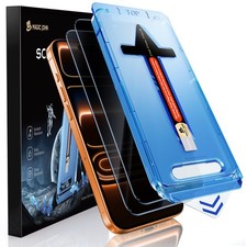 MAGICJOHN Privacy for iPhone 17 16 15 14 13ProMax TemperedGlass Screen Protector