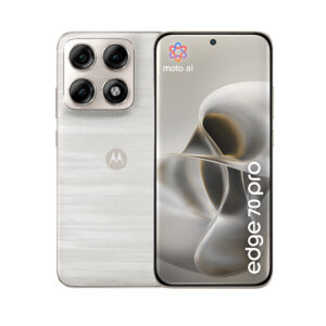 Motorola edge 70 pro 17.2 cm (6.78″) Dual SIM Android 16.0 5G USB Type-C 12 GB 512 GB 6500 mAh White