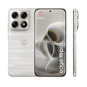 Motorola edge 70 pro 17.2 cm (6.78″) Dual SIM Android 16.0 5G USB Type-C 12 GB 512 GB 6500 mAh White