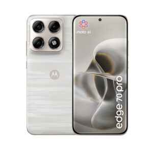 Motorola edge 70 pro 17.2 cm (6.78″) Dual SIM Android 16.0 5G USB Type-C 12 GB 512 GB 6500 mAh White
