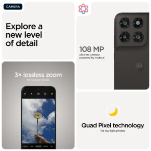 Motorola moto g77 17.3 cm (6.8″) Hybrid Dual SIM Android 16.0 5G USB Type-C 8 GB 512 GB 5200 mAh Black