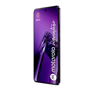 Motorola signature + Moto Bass Buds Plus 2 17.2 cm (6.78″) Dual SIM Android 16.0 5G USB Type-C 16 GB 512 GB 5200 mAh Violet