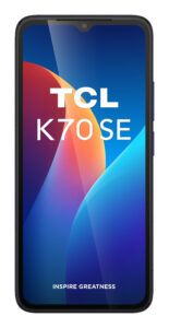 TCL K70 SE 16.7 cm (6.56″) Dual SIM Android 16.0 4G USB Type-C 4 GB 64 GB 3000 mAh Black, Indigo